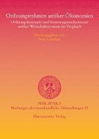 bokomslag Ordnungsrahmen Antiker Okonomien: Ordnungskonzepte Und Steuerungsmechanismen Antiker Wirtschaftssysteme Im Vergleich