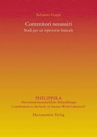 Contenitori Neoassiri: Studi Per Un Repertorio Lessicale
