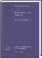 Hans-Otto Korth, Wolfgang Miersemann - Johann Cruger: Edition Und Dokumentation Der Werkgeschichte: Bd. I/3: Johann Habermann: Gebatbuchlein. Berlin (1661). Text Und Apparat, Inbunden
