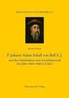 bokomslag P. Johann Adam Schall Von Bell S.J.: Und Die Geheimakten Zum Gerichtsprozess Der Jahre 1664-1665 in China