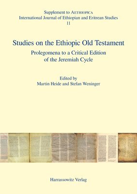 bokomslag Studies on the Ethiopic Old Testament: Prolegomena to a Critical Edition of the Jeremiah Cycle