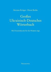 bokomslag Großes Ukrainisch-Deutsches Wörterbuch