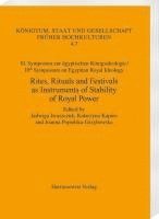 bokomslag Rites, Rituals and Festivals as Instruments of Stability of Royal Power