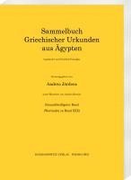 bokomslag Sammelbuch griechischer Urkunden aus Ägypten / Sammelbuch griechischer Urkunden aus Ägypten. Wortindex zu Band 30