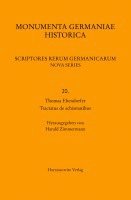 Harald Zimmermann - Thomas Ebendorfer, Tractatus de Schismatibus, Inbunden. Tillgänglighet: Lägg i varukorg