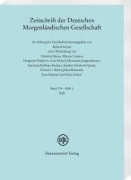 bokomslag Zeitschrift der Deutschen Morgenländischen Gesellschaft 174 (2024) 2