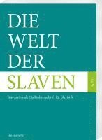 bokomslag Die Welt Der Slaven 70 (2025) 1: Internationale Halbjahresschrift Fur Slavistik
