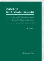 bokomslag Zeitschrift Fur Arabische Linguistik 79,1 (2025)