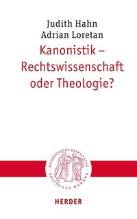 bokomslag Kanonistik - Rechtswissenschaft Oder Theologie?