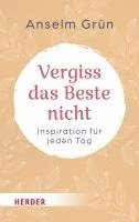 bokomslag Vergiss das Beste nicht