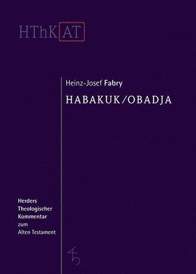 Heinz-Josef Fabry - Habakuk/Obadja, Inbunden. Tillgänglighet: Lägg i varukorg