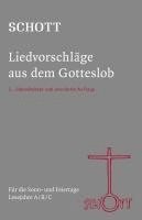 bokomslag SCHOTT Liedvorschläge aus dem Gotteslob