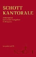 bokomslag Schott Kantorale: Antwortpsalm, Ruf VOR Dem Evangelium, Hallelujavers. Lesejahre A/B/C