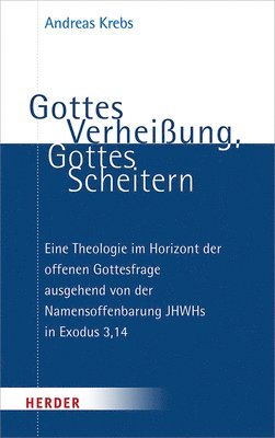 bokomslag Gottes Verheissung, Gottes Scheitern: Eine Theologie Im Horizont Der Offenen Gottesfrage Ausgehend Von Der Namensoffenbarung Jhwhs in Exodus 3,14