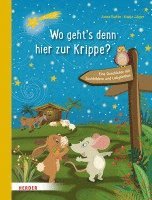 bokomslag Wo geht's denn hier zur Krippe? Eine Geschichte mit Suchbildern und Labyrinthen