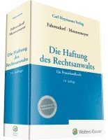 bokomslag Die Haftung des Rechtsanwalts