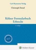 bokomslag Kölner Formularbuch Erbrecht