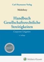 bokomslag Handbuch Gesellschaftsrechtliche Streitigkeiten