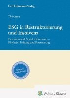 bokomslag ESG in Restrukturierung und Insolvenz