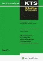 bokomslag Die Erfüllung und Sicherung von Altverbindlichkeiten in der Insolvenz (KTS 71)