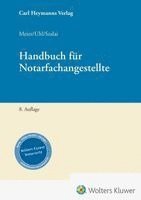 Patrick Meier, Stephan Szalai, Anja Uhl - Handbuch für Notarfachangestellte, Inbunden