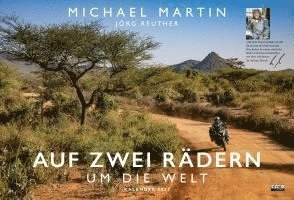 bokomslag Auf zwei Rädern um die Welt - Der Motorrad-Reise-Kalender 2025