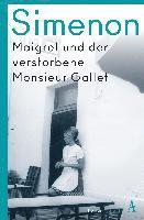 bokomslag Maigret und der verstorbene Monsieur Gallet