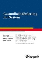 bokomslag Gesundheitsförderung mit System