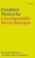Unzeitgemabe Betrachtungen