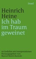 Heinrich Heine, Marcel Reich-Ranicki - Ich hab im Traum geweinet, Häftad