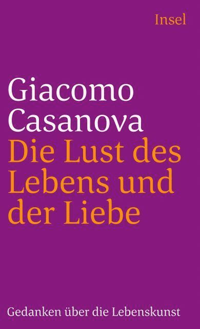 Giacomo Casanova - Die Lust des Lebens und der Liebe, Häftad