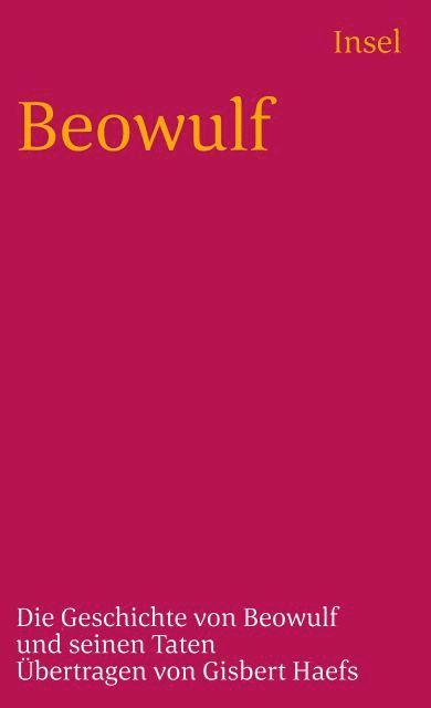Beowulf, Häftad