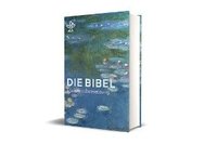 bokomslag Die Bibel mit Umschlagmotiv Seerosen von Claude Monet. Großdruck. Mit Familienchronik.