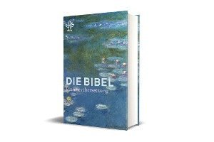 bokomslag Die Bibel mit Umschlagmotiv Seerosen von Claude Monet. Großdruck. Mit Familienchronik.