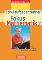 bokomslag Fokus Mathematik 7. Schuljahr. Schulaufgabentrainer. Gymnasium Bayern