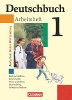 bokomslag Deutschbuch 1. Arbeitsheft mit Lösungen. Realschule. 5. Schuljahr. Baden-Württemberg