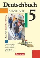 bokomslag Deutschbuch Realschule 05. 9. Schuljahr. Arbeitsheft mit Lösungen. Baden-Württemberg