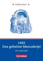 bokomslag einfach lesen! Niveau 2. 1492 - Das geheime Manuskript. Arbeitsbuch mir Lösungen