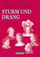 Arbeitshefte zur Literaturgeschichte. Sturm und Drang 1