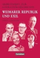 bokomslag Arbeitshefte zur Literaturgeschichte. Weimarer Republik und Exil