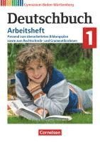 Deutschbuch Gymnasium Band 1: 5. Schuljahr. Baden-Württemberg - Bildungsplan 2016 - Arbeitsheft mit Lösungen 1