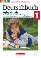 bokomslag Deutschbuch Gymnasium Band 1: 5. Schuljahr. Baden-Württemberg - Bildungsplan 2016 - Arbeitsheft mit interaktiven Übungen online