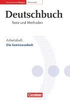 bokomslag Deutschbuch. Arbeitsheft. Oberstufe. Gymnasium. Bayern