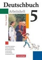bokomslag Deutschbuch 5. Arbeitsheft mit Lösungen. Gymnasium. Allgemeine Ausgabe. Neue Rechtschreibung