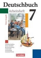 bokomslag Deutschbuch Gymnasium 7. Schuljahr. Arbeitsheft mit Lösungen. Allgemeine Ausgabe. Neubearbeitung
