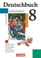 bokomslag Deutschbuch 8. Schuljahr Gymnasium. Allgemeine Ausgabe. Arbeitsheft mit Lösungen