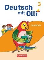 bokomslag Deutsch mit Olli Lesen 2-4 3. Schuljahr. Lesebuch mit Lesetagebuch