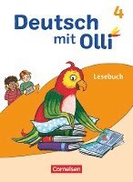 bokomslag Deutsch mit Olli Lesen 2-4 4. Schuljahr. Lesebuch mit Lesetagebuch
