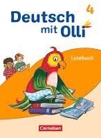 bokomslag Deutsch mit Olli Lesen 2-4 4. Schuljahr. Lesebuch mit Lesetagebuch