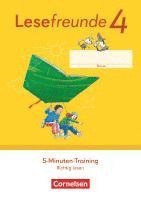 Lesefreunde 4. Schuljahr. 5-Minuten-Training 'Richtig lesen'. Arbeitsheft. Östliche Bundesländer und Berlin 1